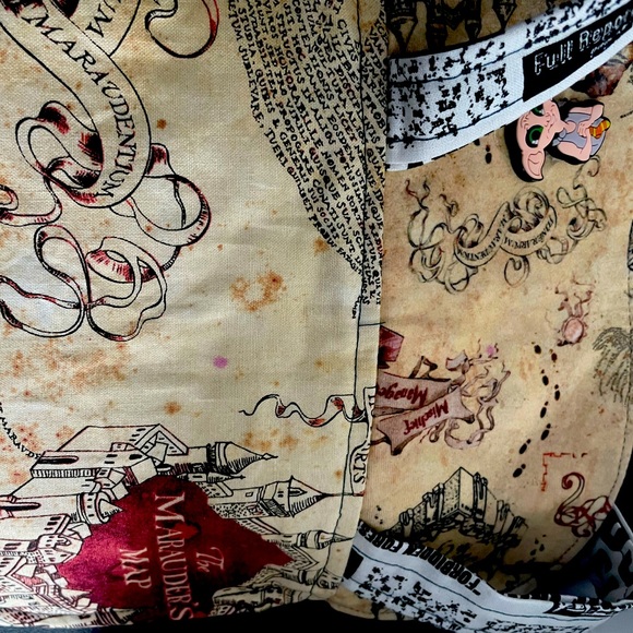 Harry Potter/Hogwarts Houses/ Dobby, sewn fabrics mini purse for kids/toddler - Picture 3 of 6